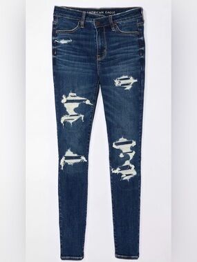 American Eagle Outfitters - AE Next Level High-Waisted Patched Jegging